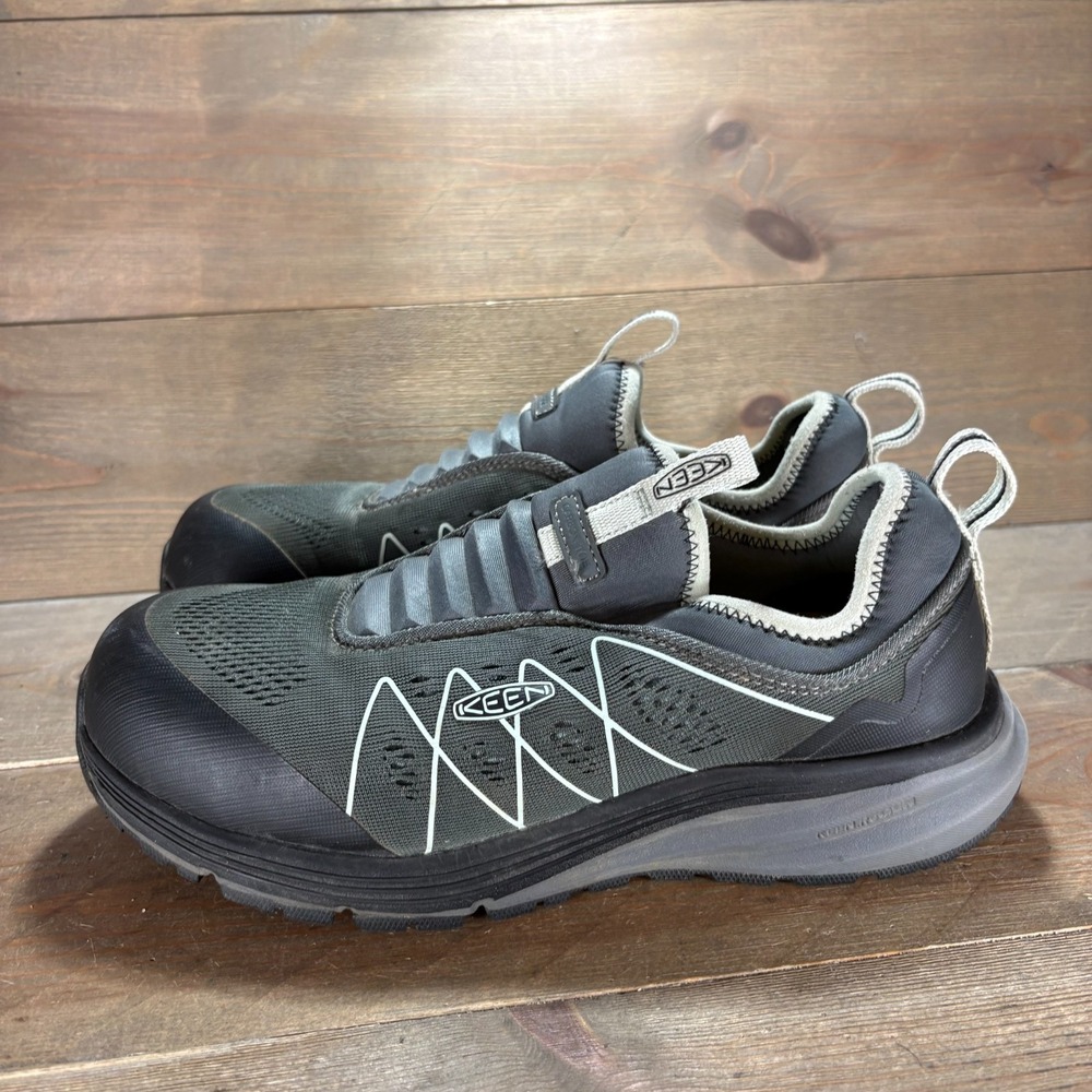 KEEN Utility Vista Energy Womens size 9 shoes Black Safety Toe Work sneakers